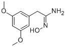 BENZENEETHANIMIDAMIDE, N-HYDROXY-3,5-DIMETHOXY