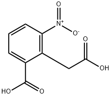 2-Carboxy-6-nitrobenzeneacetic acid Structural