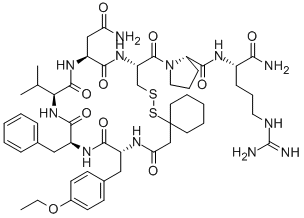 (D(CH2)(5/1),D-TYR(ET)2,VAL4,ARG8,DES-GLY9)-VASOPRESSIN