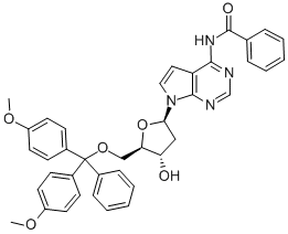 N4-BENZOYL-5'-O-(DIMETHOXYTRITYL)-7-DEAZA-2'-DEOXYADENOSINE,N6-BENZOYL-5'-O-(DMT)-7-DEAZA-2'-DEOXYADENOSINE