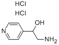 2-AMINO-1-(PYRIDIN-4-YL)ETHANOL DIHYDROCHLORIDE Structural