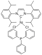 [1,3-Bis(2,6-diisopropylphenyl)imidazol-2-ylidene]triphenylphosphine Nickel(II) Dichloride