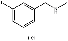 N-METHYL-3-FLUOROBENZYLAMINE HYDROCHLORIDE Structural