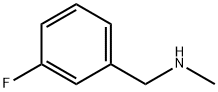 (3-FLUOROBENZYL)METHYLAMINE Structural