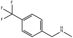 N-METHYL-N-[4-(TRIFLUOROMETHYL)BENZYL]AMINE Structural