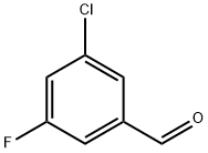 3-CHLORO-5-FLUOROBENZALDEHYDE Structural