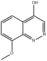 4-Hydroxy-8-methoxycinnoline Structural