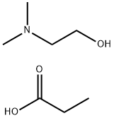 N,N-DIMETHYL(2-HYDROXYETHYL)AMMONIUM PROPIONATE Structural