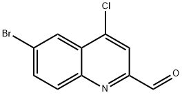 6-BROMO-4-CHLOROQUINOLINE-2-CARBOXALDEHYDE