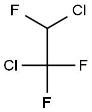 DICHLORO-1,1,2-TRIFLUOROETHANE Structural