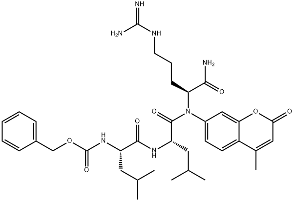 Z-LEU-LEU-ARG-AMC Structural