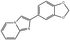 2-BENZO[1,3]DIOXOL-5-YL-IMIDAZO[1,2-A]PYRIDINE