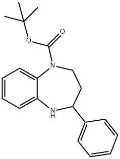 4-PHENYL-2,3,4,5-TETRAHYDRO-BENZO[B][1,4]DIAZEPINE-1-CARBOXYLIC ACID TERT-BUTYL ESTER