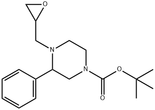 4-OXIRANYLMETHYL-3-PHENYL-PIPERAZINE-1-CARBOXYLIC ACID TERT-BUTYL ESTER