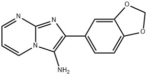 2-BENZO[1,3]DIOXOL-5-YL-IMIDAZO[1,2-A]PYRIMIDIN-3-YLAMINE