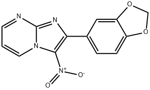 2-BENZO[1,3]DIOXOL-5-YL-3-NITRO-IMIDAZO[1,2-A]PYRIMIDINE