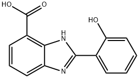 2-(2-HYDROXY-PHENYL)-3H-BENZOIMIDAZOLE-4-CARBOXYLIC ACID Structural