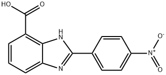 2-(4-NITRO-PHENYL)-3H-BENZOIMIDAZOLE-4-CARBOXYLIC ACID