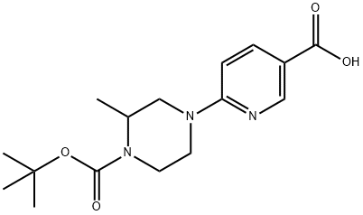 4-(5-CARBOXY-PYRIDIN-2-YL)-2-METHYL-PIPERAZINE-1-CARBOXYLIC ACID TERT-BUTYL ESTER