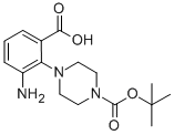 4-(2-AMINO-6-CARBOXY-PHENYL)-PIPERAZINE-1-CARBOXYLIC ACID TERT-BUTYL ESTER