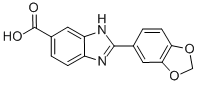 2-Benzo[1,3]dioxol-5-yl-1H-benzimidazole-5-carboxylic acid