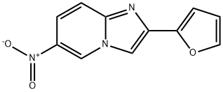 2-FURAN-2-YL-6-NITRO-IMIDAZO[1,2-A]PYRIDINE Structural