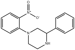 1-(2-NITRO-PHENYL)-3-PHENYL-PIPERAZINE Structural