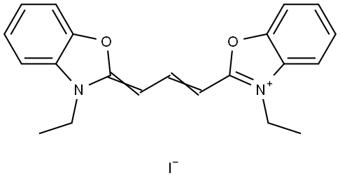 3 3'-DIETHYLOXACARBOCYANINE IODIDE  98 Structural