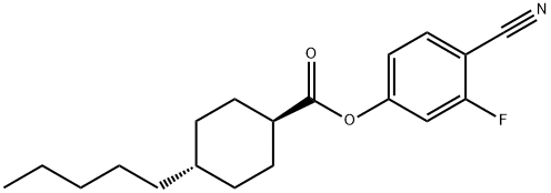 4-CYANO-3-FLUOROPHENYL TRANS-4-PENTYLCYCLOHEXANECARBOXYLATE