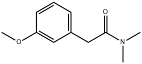 2-(3-METHOXY-PHENYL)-N,N-DIMETHYL-ACETAMIDE Structural