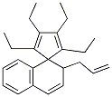 2'-ALLYL-2,3,4,5-TETRAETHYL-2'H-SPIRO[CYCLOPENTA[2,4]DIENE-1,1'-NAPHTHALENE] Structural