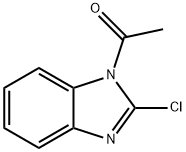 Benzimidazole, 1-acetyl-2-chloro- (7CI) Structural