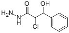 Hydracrylic acid, 2-chloro-3-phenyl-, hydrazide (7CI) Structural