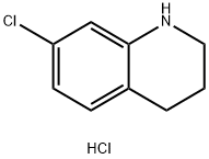 7-CHLORO-1,2,3,4-TETRAHYDRO-QUINOLINE HYDROCHLORIDE Structural