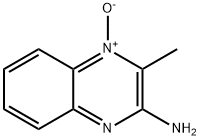 Quinoxaline, 2-amino-3-methyl-, 4-oxide (7CI) Structural