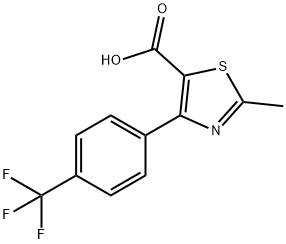 2-METHYL-4-(4-TRIFLUOROMETHYL)PHENYL THIAZOLE-5-CARBOXYLIC ACID