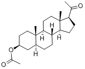 ALLOPREGNANOLONE ACETATE Structural