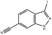 3-iodo-1H-indazole-6-carbonitrile