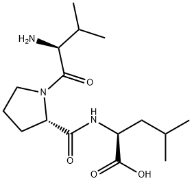 H-VAL-PRO-LEU-OH Structural