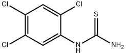 1-(2,4,5-TRICHLOROPHENYL)-2-THIOUREA Structural