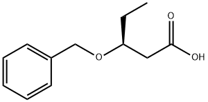 (R)-3-BENZYLOXY-PENTANOIC ACID Structural