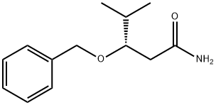 (S)-3-(BENZYLOXY)-4-METHYLPENTANAMIDE Structural