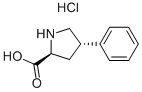 trans-4-Phenyl-L-proline hydrochloride Structural