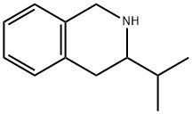 Isoquinoline, 1,2,3,4-tetrahydro-3-(1-methylethyl)- (9CI) Structural