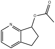 6,7-Dihydro-5H-cyclopenta[b]pyridin-7-yl Acetate Structural