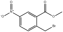 Methyl 2-bromomethyl-5-nitrobenzoate Structural