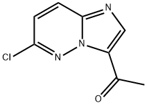 1-(6-CHLOROIMIDAZO[1,2-B]PYRIDAZIN-3-YL)-ETHANONE Structural