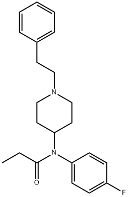 p-Fluoro Fentanyl Structural