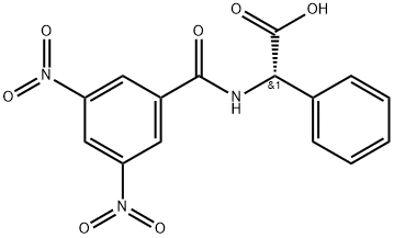 (S)-(+)-N-(3,5-DINITROBENZOYL)-ALPHA-PHENYLGLYCINE Structural