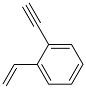 Benzene, 1-ethenyl-2-ethynyl- (9CI) Structural